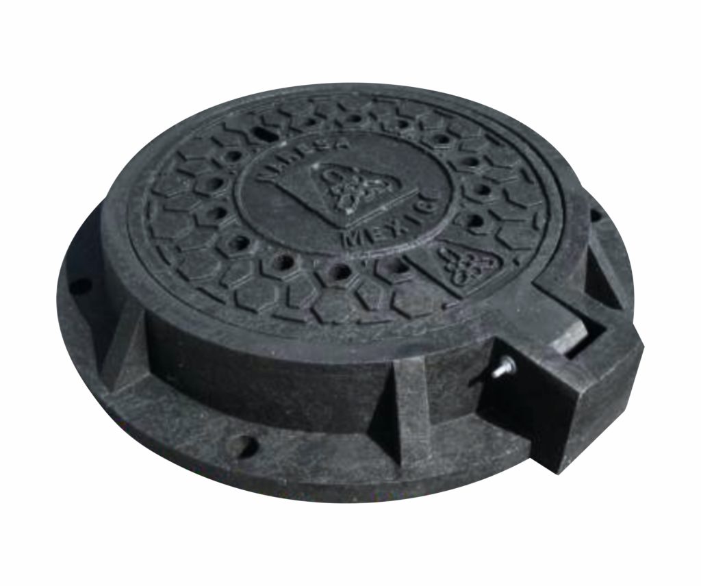 Brocal y Tapa para pozo de visita con Halo H-20